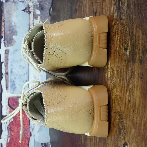 Enzo Angiolini Leather Lace-up Flats - Picture 6 of 12